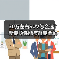 30万左右SUV怎么选?新能源性能与智能全解析(图4) 30万左右SUV怎么选?新能源性能与智能全解析(图4)