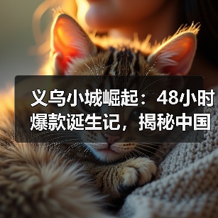 义乌小城崛起：48小时爆款诞生记，揭秘中国智造全球热销密码（图1）