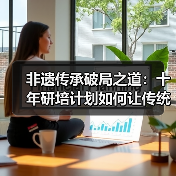 非遗传承破局之道:十年研培计划如何让传统技艺焕发生机?(图3) 非遗传承破局之道:十年研培计划如何让传统技艺焕发生机?(图3)