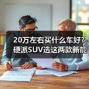 20万左右买什么车好？硬派SUV选这两款