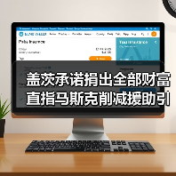 盖茨承诺捐出全部财富 直指马斯克削减援助引争议(图4) 盖茨承诺捐出全部财富 直指马斯克削减援助引争议(图4)