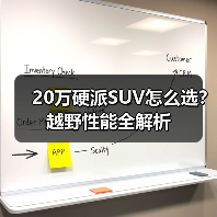 20万硬派SUV怎么选?越野性能全解析(图4) 20万硬派SUV怎么选?越野性能全解析(图4)