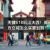 天猫618玩法大改!官方立减怎么买更划算?(图1) 天猫618玩法大改!官方立减怎么买更划算?(图1)
