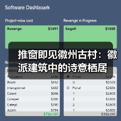 推窗即见徽州古村:徽派建筑中的诗意栖居(图2) 推窗即见徽州古村:徽派建筑中的诗意栖居(图2)
