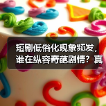短剧低俗化现象频发,谁在纵容奇葩剧情?真相令人深思(图2) 短剧低俗化现象频发,谁在纵容奇葩剧情?真相令人深思(图2)