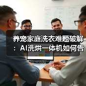 养宠家庭洗衣难题破解:AI洗烘一体机如何告别毛发异味困扰(图1) 养宠家庭洗衣难题破解:AI洗烘一体机如何告别毛发异味困扰(图1)