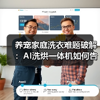 养宠家庭洗衣难题破解:AI洗烘一体机如何告别毛发异味困扰(图3) 养宠家庭洗衣难题破解:AI洗烘一体机如何告别毛发异味困扰(图3)