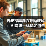 养宠家庭洗衣难题破解:AI洗烘一体机如何告别毛发异味困扰(图4) 养宠家庭洗衣难题破解:AI洗烘一体机如何告别毛发异味困扰(图4)