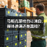马斯克尿检自证清白,媒体造谣还是真相?(图2) 马斯克尿检自证清白,媒体造谣还是真相?(图2)