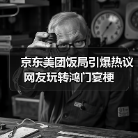 京东美团饭局引爆热议 网友玩转鸿门宴梗（图4）
