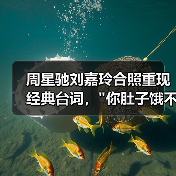 周星驰刘嘉玲合照重现经典台词，