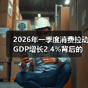 2026年一季度消费拉动GDP增长2.4%背后的三大动力(图2) 2026年一季度消费拉动GDP增长2.4%背后的三大动力(图2)