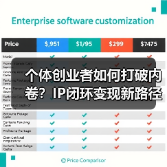 个体创业者如何打破内卷?IP闭环变现新路径解析(图2) 个体创业者如何打破内卷?IP闭环变现新路径解析(图2)
