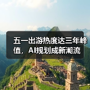 五一出游热度达三年峰值，AI规划成新潮流（图4）