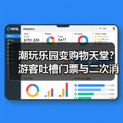 潮玩乐园变购物天堂?游客吐槽门票与二次消费矛盾(图2) 潮玩乐园变购物天堂?游客吐槽门票与二次消费矛盾(图2)