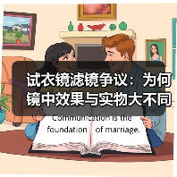 试衣镜滤镜争议:为何镜中效果与实物大不同?(图2) 试衣镜滤镜争议:为何镜中效果与实物大不同?(图2)