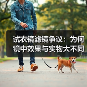 试衣镜滤镜争议:为何镜中效果与实物大不同?(图3) 试衣镜滤镜争议:为何镜中效果与实物大不同?(图3)
