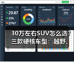30万左右SUV怎么选?三款硬核车型:越野、家庭、经济全都有(图4) 30万左右SUV怎么选?三款硬核车型:越野、家庭、经济全都有(图4)