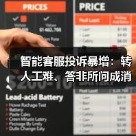 智能客服投诉暴增:转人工难、答非所问成消费者痛点?(图4) 智能客服投诉暴增:转人工难、答非所问成消费者痛点?(图4)