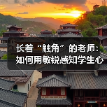 长着“触角”的老师:如何用敏锐感知学生心声?(图4) 长着“触角”的老师:如何用敏锐感知学生心声?(图4)