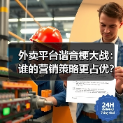 外卖平台谐音梗大战:谁的营销策略更占优?(图4) 外卖平台谐音梗大战:谁的营销策略更占优?(图4)