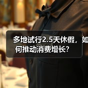 多地试行2.5天休假,如何推动消费增长?(图1) 多地试行2.5天休假,如何推动消费增长?(图1)