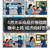 5月大宗商品价格指数稳中上扬 经济向好态势凸显（图1）