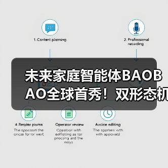 未来家庭智能体BAOBAO全球首秀!双形态机器人如何颠覆家庭场景?(图2) 未来家庭智能体BAOBAO全球首秀!双形态机器人如何颠覆家庭场景?(图2)