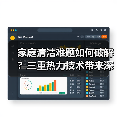 家庭清洁难题如何破解？三重热力技术带来深