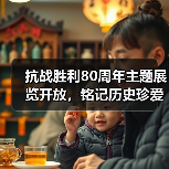抗战胜利80周年主题展览开放,铭记历史珍爱和平(图2) 抗战胜利80周年主题展览开放,铭记历史珍爱和平(图2)