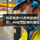 苏超南京VS苏州激战在即,40家赞助商引爆城市赛事热度(图2) 苏超南京VS苏州激战在即,40家赞助商引爆城市赛事热度(图2)
