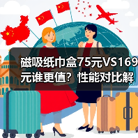 磁吸纸巾盒75元VS169元谁更值？性能对比解析（图4）