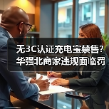 无3C认证充电宝禁售？华强北商家违规面临罚款（图4）