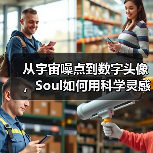 从宇宙噪点到数字头像,Soul如何用科学灵感打造社交新体验?(图3) 从宇宙噪点到数字头像,Soul如何用科学灵感打造社交新体验?(图3)