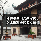 苏超赛事引流新实践:文体旅融合激发文旅消费新动能(图3) 苏超赛事引流新实践:文体旅融合激发文旅消费新动能(图3)