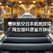 春秋航空日本航班故障？网友爆料遭官方辟谣