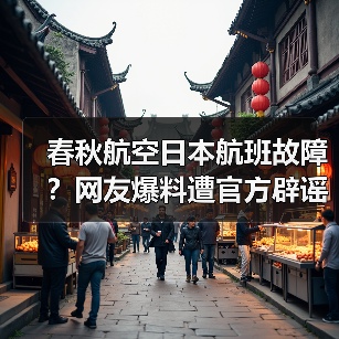 春秋航空日本航班故障？网友爆料遭官方辟谣（图2）