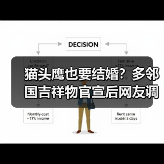 猫头鹰也要结婚？多邻国吉祥物官宣后网友调侃学习压力更大