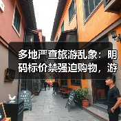多地严查旅游乱象:明码标价禁强迫购物,游客权益如何保障?(图4) 多地严查旅游乱象:明码标价禁强迫购物,游客权益如何保障?(图4)
