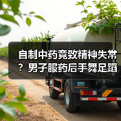 自制中药竟致精神失常？男子服药后手舞足蹈