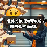 北外滩惊现海军舰船 市民围观热情高涨（图3）