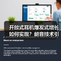 开放式耳机爆发式增长如何实现？韶音技术引领未来