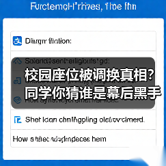 校园座位被调换真相？同学你猜谁是幕后黑手？