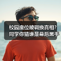 校园座位被调换真相？同学你猜谁是幕后黑手？（图4）