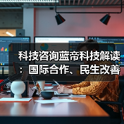 科技咨询蓝帝科技解读：国际合作、民生改善