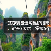 旅游装备选购维护指南:避开3大坑,掌握5个实用方法(图4) 旅游装备选购维护指南:避开3大坑,掌握5个实用方法(图4)