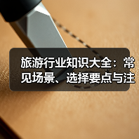旅游行业知识大全:常见场景、选择要点与注意事项(图3) 旅游行业知识大全:常见场景、选择要点与注意事项(图3)