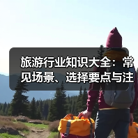 旅游行业知识大全:常见场景、选择要点与注意事项(图4) 旅游行业知识大全:常见场景、选择要点与注意事项(图4)