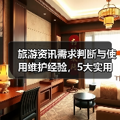 旅游资讯需求判断与使用维护经验，5大实用