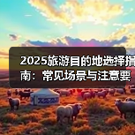 2025旅游目的地选择指南:常见场景与注意要点(图4) 2025旅游目的地选择指南:常见场景与注意要点(图4)